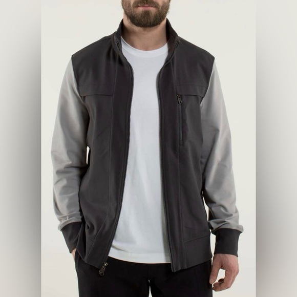 Men’s Lululemon Post Gravity Jacket Soot / Ambient Gray